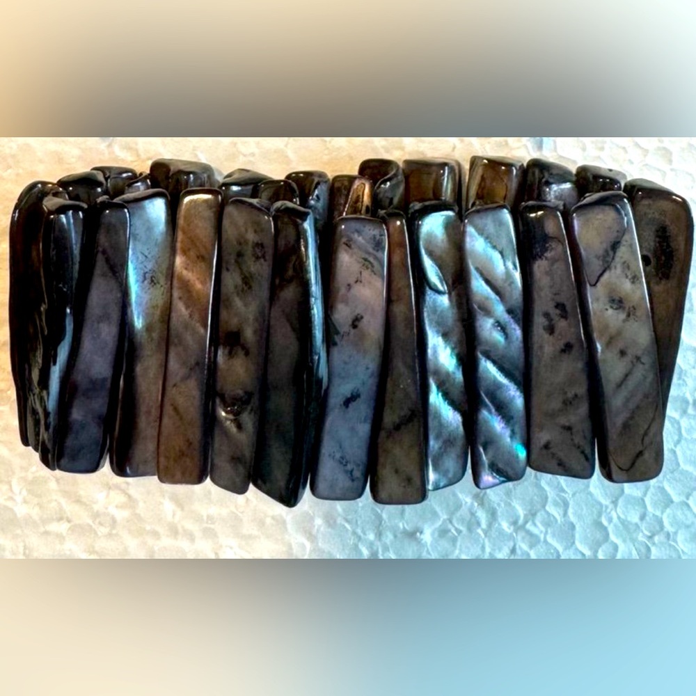 Abalone Shell Stretch Bracelet